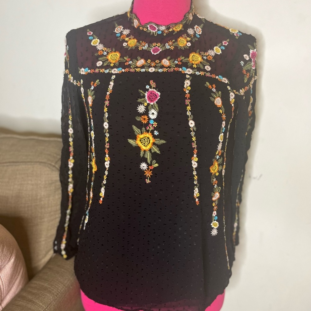 Free People multi colored top